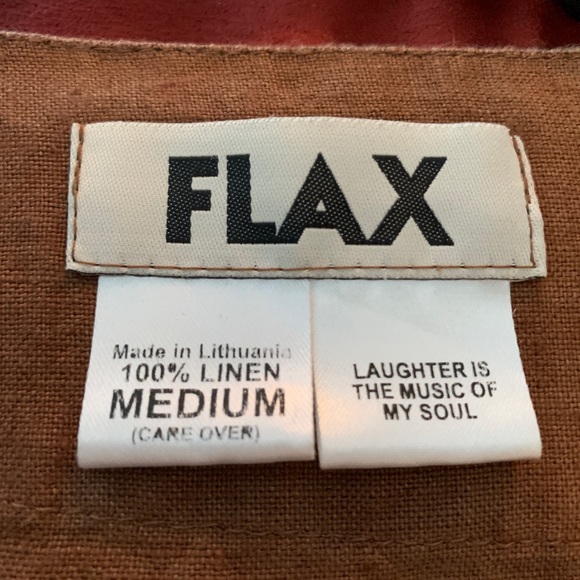 Flax Medium  Long Sleeve Three Button Jacket - Picture 4 of 7